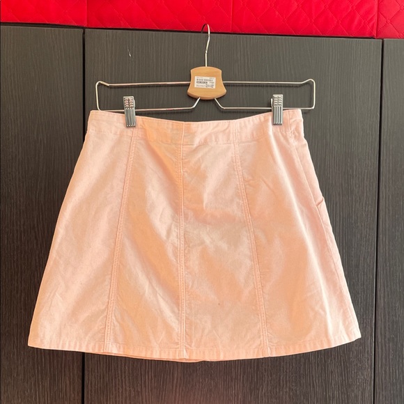 Hot Topic Exclusive Pastel Pink Riverdale Betty A-Line Corduroy Skirt - Picture 7 of 9